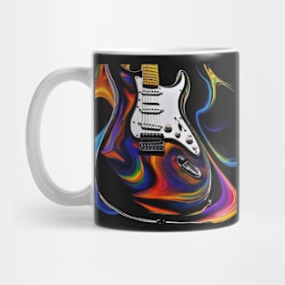 Artistic Strat Style Guitar Mug